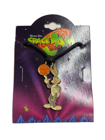 Vintage 1996 Warner Bros. Space Jam Bugs Bunny Necklace