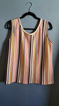 Vintage 1970&#39;s Striped Tank Top