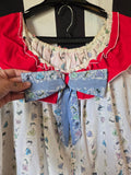 Odd Betties Blue & White Sunglasses Print Clown Set