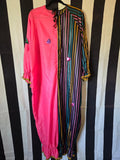 Odd Betties Pink and Black striped & hearts Clown suit