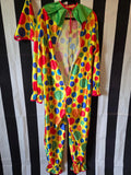 Odd Betties Vintage Yellow Polka Dot Clown Costume