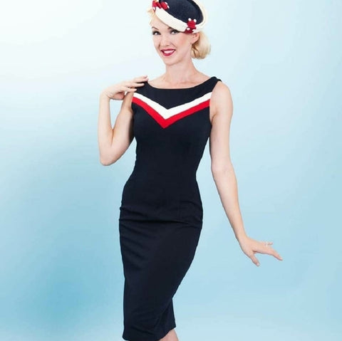 Not Too Shabby Gently Used Tatyana Boat Dress