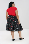 Gently Used Hell Bunny Petals Skirt