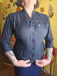 2X Vintage 1940's Young Viewpoint Navy Jacket