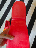 Odd Bettie Vintage Giant Oversized Red Clown Shoes