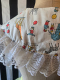 Unforgiven Circus Animal White Lace Clown Collar