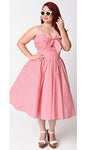 Gently Used UV Pink Stripe Dress