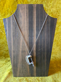 Unforgiven Vintage Hardware C Clamp Necklace