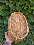 Vintage Wicker Bucket Bag