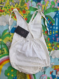 Vintage kids zig zag bodysuit