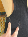 Vintage 30s AS IS Jantzen Black Wool Swimsuit