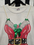 Vintage 80s Christmas Naughty Shirt
