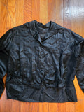 Antique 1900's Victorian Black Bouse