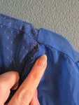 Vintage Royal Blue Lace Collar Dress
