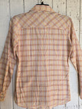 Unforgiven Upcycled Rose Western with White Fringe
