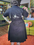 Gently Used Tatyana Bettie Black & White Bowler Dress