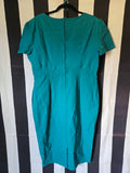 Gently Used Pinup Couture Erin wiggle dress in Jade