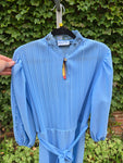 Vintage 70s Powder Blue Sandi Dee dress