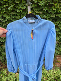 Vintage 70s Powder Blue Sandi Dee dress