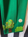 Odd Betties Vintage 70s Green pants with applique