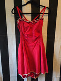 Vintage 50s Ganter of California red swimsuit