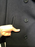 Vintage 60s Navy Military Issued Pea Coat