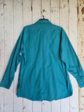 Unforgiven Upcycled Cactus Green and Gold Western