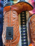 Vintage 80s Eel Durango Cowboy Boots Men's 8.5