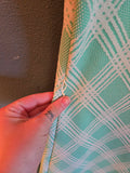 Vintage Seafoam Green Abstract Dress