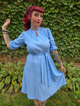 Vintage 70s Powder Blue Sandi Dee dress