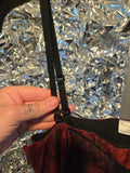 Gently Used Spirit Burgundy Lace Dress