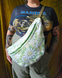 Unforgiven Upcycle Green Terry Cloth Fanny Pack