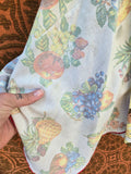 Unforgiven Upcycled Tea Towel Overall Dress