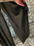 Gently Used Black Romantic Dress with Giant Bell Sleeves