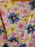 Gently Used Tatyana Pink and Yellow Daisy Dress