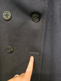 Vintage 60s Navy Military Issued Pea Coat