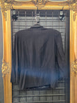 XL Vintage 1940's AS IS Black Crepe Jacket