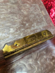 Vintage Rialto Brown Lucite Purse AS IS