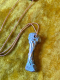 Red's Copper Cast Animal Bone Gold Necklace