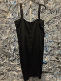 Gently Used Deadly Dames Dress Black Wiggle Dress