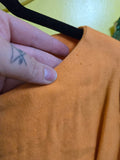 Vintage 60s Orange Wool Dress