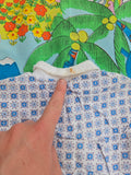 Vintage kids terrycloth swimsuit cover cabana jacket