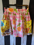 Odd Betties Vintage Pink Clown Collar and Apron