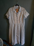 Vintage Volup Pastel Blue Shirt Dress