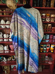 Vintage 90s Blue Ocean kaftan