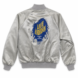 Vintage Louie Anderson Comedy on Canvas Silver Jacket