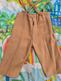 Vintage kids wool hat and pant set