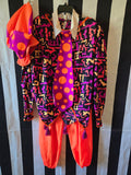 Odd Betties Vintage 80s Neon Orange Clown Suit