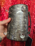Vintage Grey Lucite Purse