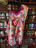 Gently Used Pink floral sarong dress